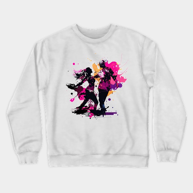 Latin dance art Crewneck Sweatshirt by geekmethat